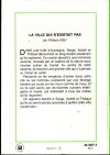 La ville qui n'existait pas -- Editions Hachette : Bibliothque Verte -- Version 03