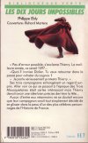 Les dix jours impossibles -- Editions Hachette : Bibliothque Verte -- Version 05